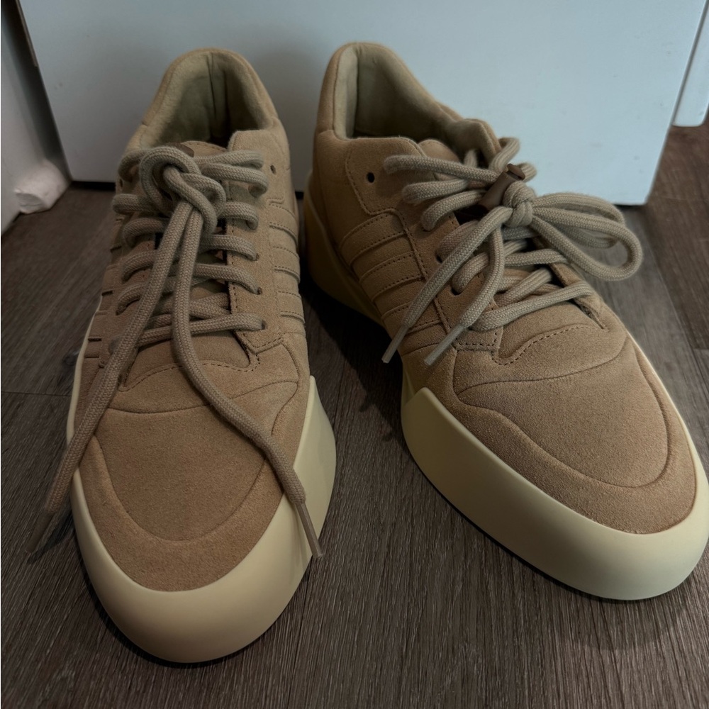 Adidas Men's fear of god tan Sneakers